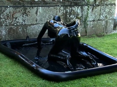 Latex outdoor sex