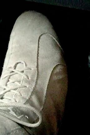 Driving and Pedal Pumping in Suede Soft Flat Boots