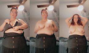 Watch my big floppy titties