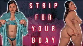 Birthday Striptease