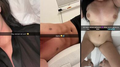 Teen (18+) cheats on her boyfriend with a German OnlyFans subscriber on Snapchat after school