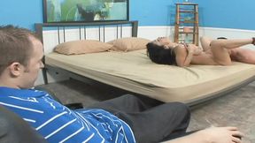 Persia Monir a MILF with huge breasts gets her pussy opened