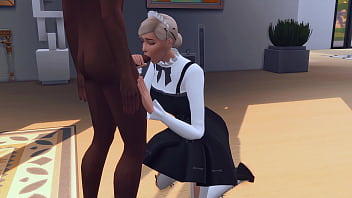 SEXY MAID WAS INTERVIEWED FOR HARD ANAL SEX BY THE BBC (SIMS 4   HENTAI   SFM)