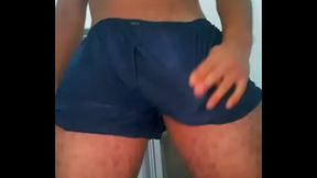 Tocando uma com cueca Pauz&atilde_o
