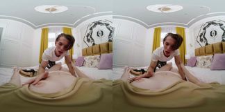 Your Boyfriend Brings Your Favorite Dildos to Play - VR