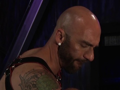 Horny studs fistfuck each other in 69 position hardcore