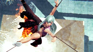 Princess Elizabeth Liones and demon bondage BDSM hentai