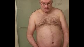 Nude Martin Lavall&eacute_e loves to be kept in a chastity device and to sodomize 10 inch dildos!