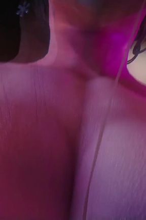 B018 Big Breast Squeezing and Saliva Hell