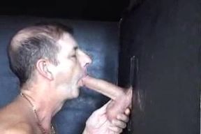 Straight legal age teenager in gloryhole