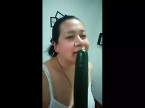 Me encontre un enorme pepino