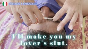 I'll make you my lover's slut | eyebrow fetish - cuckold | MOBILE