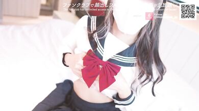 Intense sex with a Japanese classmate with love Big tits/Blowjob/Creampie