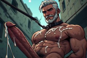 Handsome Hairy Men Erotic Art