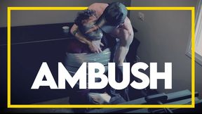 Ambush - Tonny Tape Captured (1080p) Gay Bondage - Gay Domination - Tape Bondage - Muscle - Muscle Worship - Armpit - Underwear - BDSM