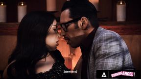 BURNING ANGEL - Naughty Jane Wilde Does Everything To Bring Her Man Back, Even Fuck A Priest