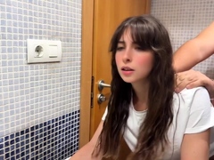 NEW Creampie in my Hairy Pussy, my Stepfather Fills me with