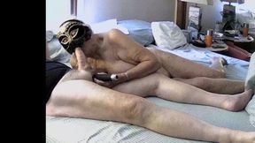 Stepaunty Ann Gives Long Blow Job and Gets Cum on Her Big Tits