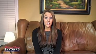 Petite Redhead Blue-Eyed Cutie Autum Gagging BJ Intense Oral Tease!