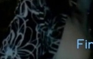 Mom and not her daughter in front of webcam