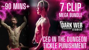Ceg's Merciless Tickle Punishment In The Dungeon MEGA BUNDLE (7 Clips in ONE)