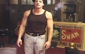 Bev gets ass drilled by three guys and Ben Dover