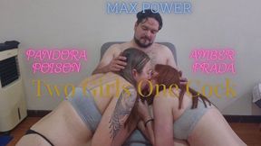 Two Girls One Cock Double Blowjob Amateur Latinas Sloppy Throats