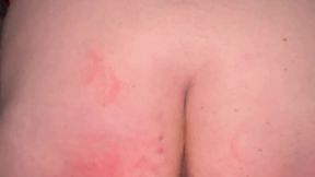 Cord whipping ass and cunt