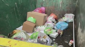 I make you Eat All the Rotten Trash and Lick the Filthy Bin Clean – Slave Task