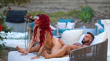 RED HEAD BABE ALEXA TAYLOR ENJOYING MY BIG COCK