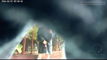 Amateur guy caught peeing in a public park
