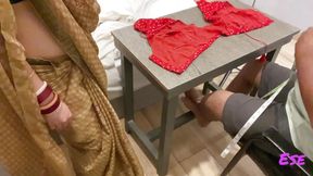 The Horny Tailor Showed His True Colors and Fucked Bhabhi's Pussy Under Some Pretext