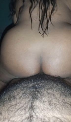 Bangladeshi Chubby MILF Anal Reverse Cowgirl Riding on Step Brother's Dick When Husband Is Away