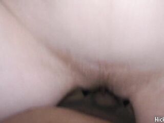 Red-haired milkmaid from the village and her first home video