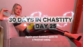 30 Days in Chastity – Day 25 – English Subtitles