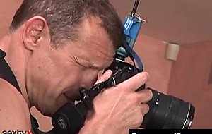 Ts astrid shay blows her photographer