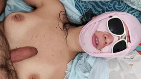 Amateur couple blowjob, pussy licking, big ass, big tits. Brunette hair pussy.