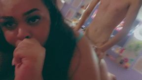 blowjobqueents - novinho nerd veio do jogo comer o cuzinho da travesti gostosa