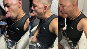 orgia saborosa entre homens na madrugada no wc publico.