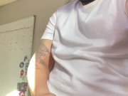 I’m back wiff some pre cum , draining my dick