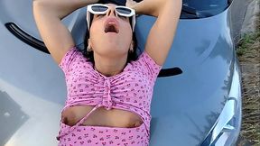 Slam me hard on the hood of this car