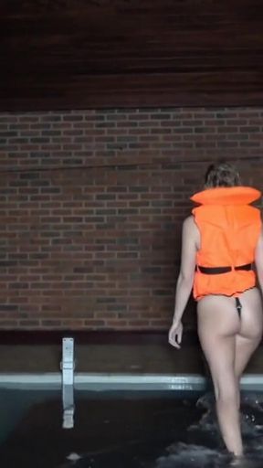 Wank with Me in My Life Jacket