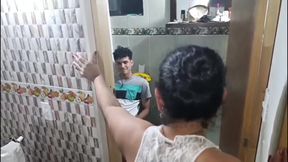 Homemade sex with my stepmom's ass