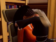 Horny Lawyer Has Lesbian Sex With Her Intern in Full Office - Sexual Hot Animations