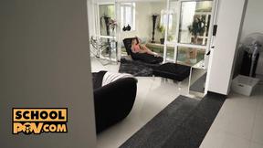 ”POV - Surprise forusome with lesbos Angelika Grays, Francis Belle & Zazie Sk”