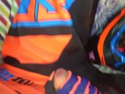 EGLAN PLAY IN MOTOCROSS SUIT