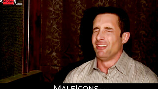 MaleIcons.com - Armond Rizzo's talented mouth deepthroating Nick Cross' thick cock wi