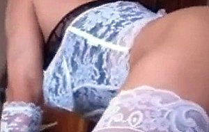 Horny cd enjoy sex toys