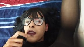 Sissy gags on cum faces destroys herself with load after load absolute audio solo compilation