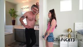 DILF Pounds Babysitter'_s Step Daddy Issues Away